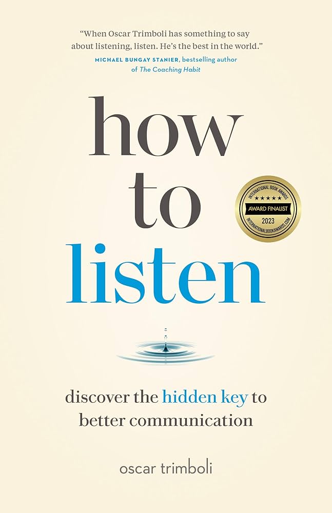 Cover of How to Listen by Oscar Trimboli